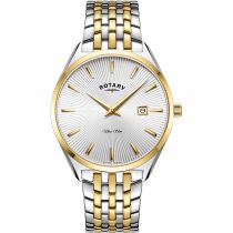 Rotary GB08011/02 Ultra Slim Montre Homme 38mm 5ATM