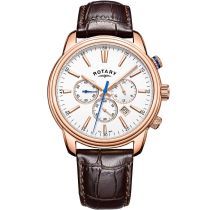 Rotary GS05084/06 Oxford Chronographe Hommes 40mm 5ATM