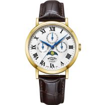 Rotary GS05328/01 Windsor Montre Homme 40mm 5ATM