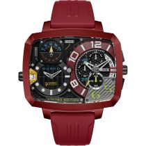 Nubeo NB-6084-02 Montre Homme Odyssey Triple Time-Zone Limitee