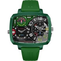 Nubeo NB-6084-03 Montre Homme Odyssey Triple Time-Zone Limitee