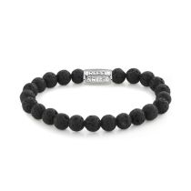 Rebel & Rose Bracelet Black moon RR-80011-S-S pour Hommes