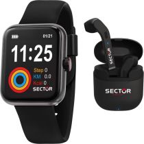 Sector R3251282004 S-03 Smartwatch Montre Unisexe Set 38mm