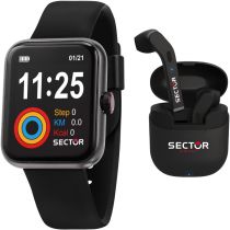 Sector R3251282008 S-03 Smartwatch Montre Unisexe Set 38mm