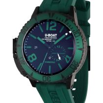 U-Boat 9667 Sommerso Green IPB Automatique Montre Homme 46mm 30ATM
