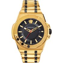 Versace VEDY00619 Chain Reaction Montre Homme 46mm 5ATM