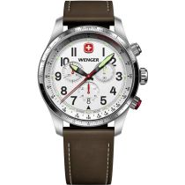 Wenger 01.0543.109 Montre Homme Terragraph Chrono 43mm 10ATM