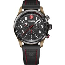 Wenger 01.0543.113 Montre Homme Terragraph Chrono 43mm 10ATM