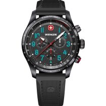Wenger 01.0543.116 Montre Homme Terragraph Chrono 43mm 10ATM