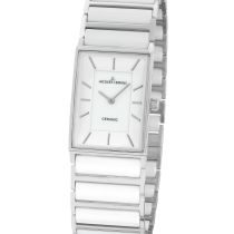 Jacques Lemans 1-1594E York Keramik Montre Femme 24mm 5ATM