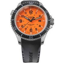 Traser H3 109380 P67 T25 SuperSub Orange Montre Homme 46 mm 