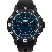 Traser H3 110725 P99 Q Tactical Blue Montre Homme 46mm 20ATM