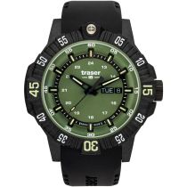 Traser H3 110727 P99 Q Tactical Green Montre Homme 46mm 20ATM