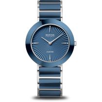 Bering 11435-707 Montre Femme Diamant Céramique 35mm 3ATM 