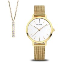 Bering 13434-334-GWP Montre Femme Set Golden Signature 34mm 3ATM