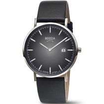 Boccia 3648-04 Montre Homme Titane Verre Saphir 39mm 3ATM