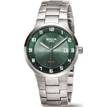 Boccia 3652-04 Montre Homme Titane solaire Verre Saphir 39mm 5ATM