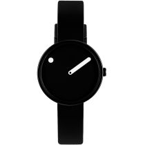 PICTO 43360-0112B Montre Femme Black and White 30mm 5ATM