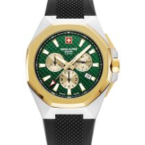 Swiss Alpine Military 7005.9844 Typhoon Chronographe Montre Homme 42mm 10ATM