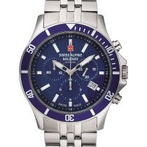 Swiss Alpine Military 7022.9135 Chronographe Montre Homme 42mm 10ATM