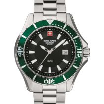 Swiss Alpine Military 7040.1134 Plongeur Montre Homme 45mm 10ATM