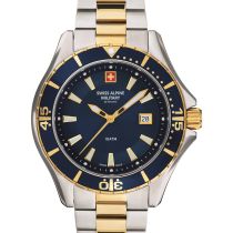 Swiss Alpine Military 7040.1145 Diver Montre Homme 45mm 10ATM