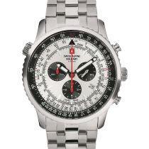 Swiss Alpine Military 7078.9132 Chronographe Montre Homme 45mm 10ATM