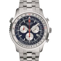 Swiss Alpine Military 7078.9135 Chronographe Montre Homme 45mm 10ATM