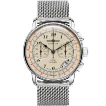 Zeppelin 7614M-5 Montre Homme Los Angeles Chronographe 42mm 5ATM