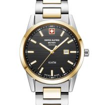 Swiss Alpine Military 7767.1147 Montre Femme Argos bicolor noir 34mm 10ATM