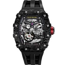 Tsar Bomba TB8208CF-08 Montre Homme Elementar Fibre De Carbone Automatique 44mm 5ATM 