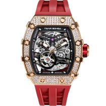 Tsar Bomba TB8208D-07 Montre Homme Elementar Zircone Automatique 44mm 5ATM