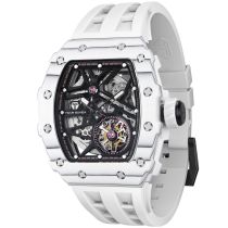 Tsar Bomba TB8209CF-05 Montre Homme Elementar Fibre De Carbone Automatique 44mm 5ATM 