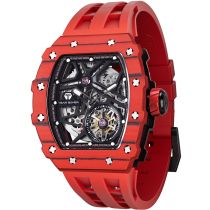 Tsar Bomba TB8209CF-07 Montre Homme Elementar Fibre De Carbone Automatique 44mm 5ATM 