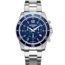 Roamer 862837 41 45 20 Montre Homme Nautic Chrono 100 Chronographe 43mm 10ATM