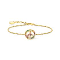 Thomas Sabo A2071-996-7 Peace Rainbow Bracelet Femme