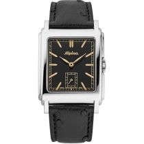 Alpina AL-530BBG3C6 Montre Homme Alpiner Vintage Carree Automatique Limited Edition 33mm 3ATM 