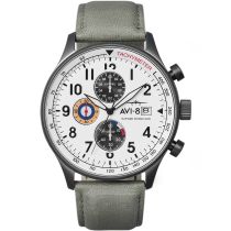 AVI-8 AV-4011-0B Hawker Hurricane Chronographe Montre Homme 42mm 5ATM