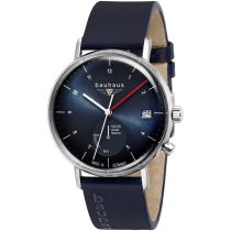 Bauhaus 2112-3 Montre Homme Classique Solaire 41mm 5ATM