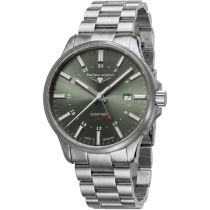 Bauhaus 2868M-4 Montre Homme Aviation Automatique Titane GMT 42mm 10ATM