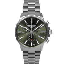 Bauhaus 2880M-4 Montre Homme Aviation Chrono Titane 42mm 10ATM