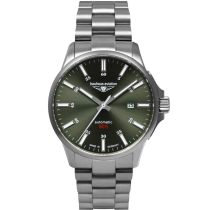 Bauhaus 2864M-4 Montre Homme Aviation Automatique Titane 42mm 10ATM
