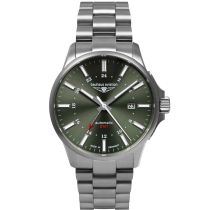 Bauhaus 2868M-4 Montre Homme Aviation Automatique Titane 42mm 10ATM