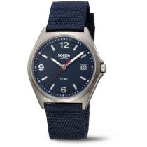 Boccia 3663-03 Montre Homme Titane 39mm 10ATM 