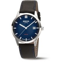Boccia 3673-01 Montre Homme Titane Solaire 39mm 5ATM 