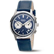 Boccia 3734-02 Montre Homme Titane Chronographe 40mm 5ATM 