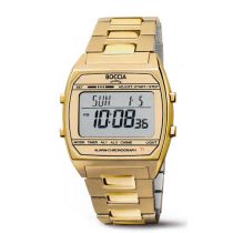 Boccia 3738-08 Montre Homme Titane Numérique Chronographe 37mm 5ATM 
