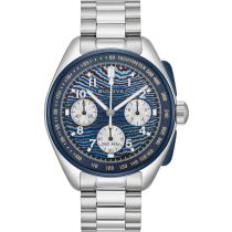 Bulova 98A329 Montre Homme Lunar Pilote Chrono Thiago Rosinhole Budii Limitée 43,5mm 5ATM