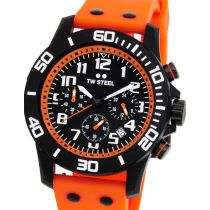 TW-Steel CA2 Montre Homme Carbone Chronographe 44mm 10ATM