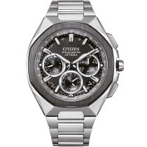 Citizen CC4104-53E Montre Homme Attesa Solar Satellite GPS Chrono 44mm 10ATM 